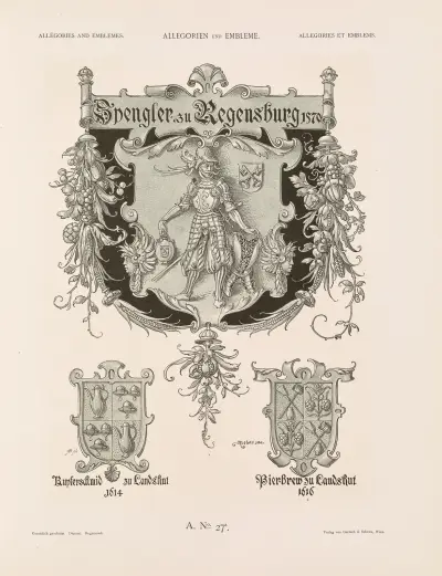 Allegorien und Embleme Vol. II Pl.030 av Albert Ilg