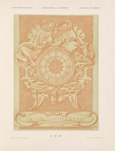 Allegorien und Embleme Vol. II Pl.032 av Albert Ilg