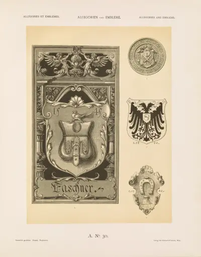 Allegorien und Embleme Vol. II Pl.034 av Albert Ilg