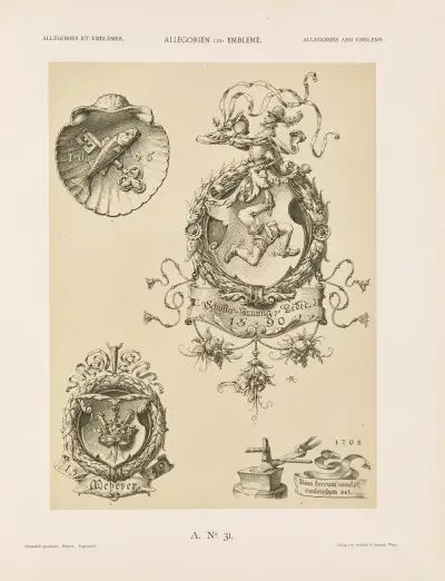 Allegorien und Embleme Vol. II Pl.035 av Albert Ilg