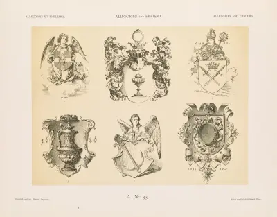 Allegorien und Embleme Vol. II Pl.037 av Albert Ilg