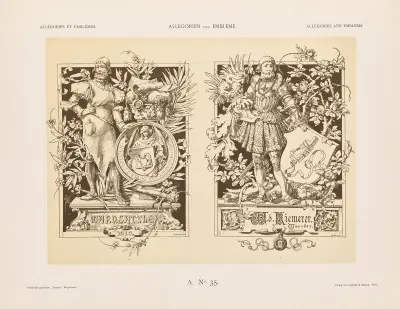 Allegorien und Embleme Vol. II Pl.040 av Albert Ilg