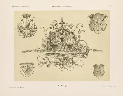 Allegorien und Embleme Vol. II Pl.043 av Albert Ilg