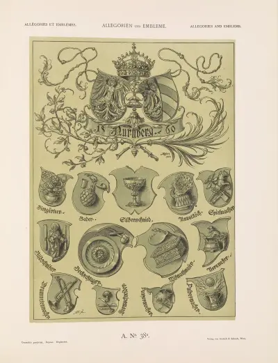 Allegorien und Embleme Vol. II Pl.044 av Albert Ilg