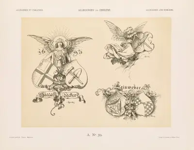 Allegorien und Embleme Vol. II Pl.045 av Albert Ilg