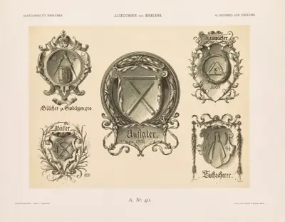 Allegorien und Embleme Vol. II Pl.046 av Albert Ilg