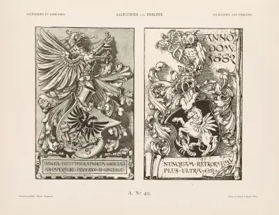 Allegorien und Embleme Vol. II Pl.055 av Albert Ilg