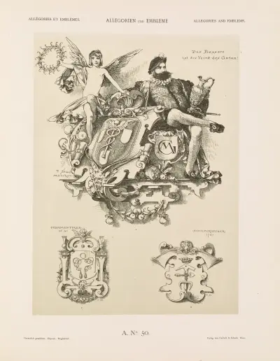 Allegorien und Embleme Vol. II Pl.056 av Albert Ilg