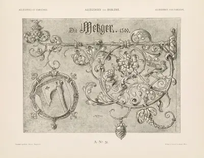 Allegorien und Embleme Vol. II Pl.057 av Albert Ilg