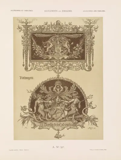Allegorien und Embleme Vol. II Pl.059 av Albert Ilg