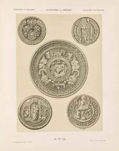 Allegorien und Embleme Vol. II Pl.060 av Albert Ilg