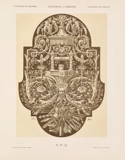 Allegorien und Embleme Vol. II Pl.065 av Albert Ilg
