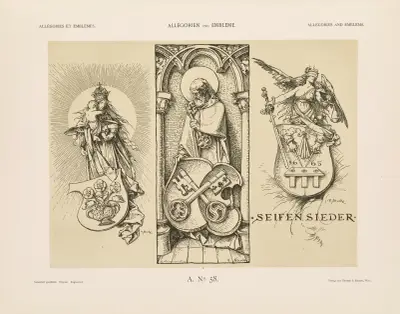 Allegorien und Embleme Vol. II Pl.066 av Albert Ilg