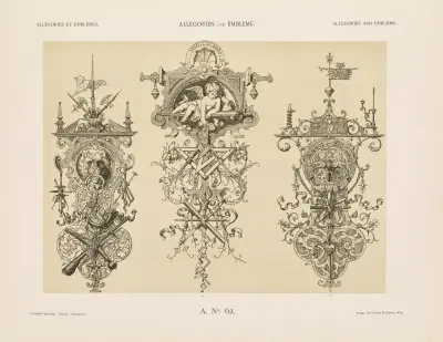 Allegorien und Embleme Vol. II Pl.070 av Albert Ilg