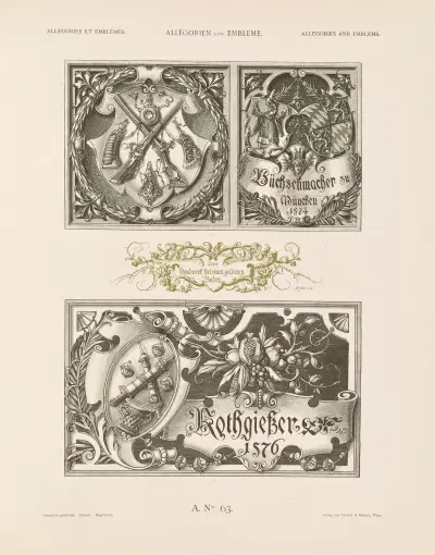 Allegorien und Embleme Vol. II Pl.072 av Albert Ilg