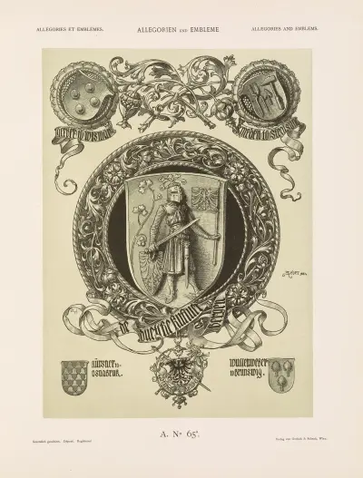 Allegorien und Embleme Vol. II Pl.075 av Albert Ilg