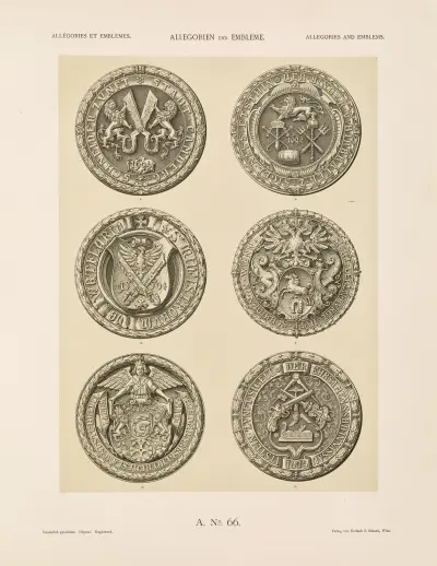Allegorien und Embleme Vol. II Pl.076 av Albert Ilg