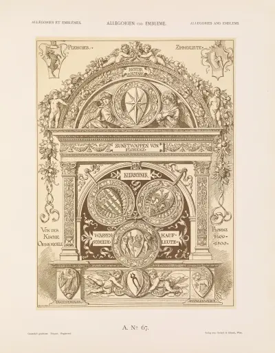 Allegorien und Embleme Vol. II Pl.077 av Albert Ilg