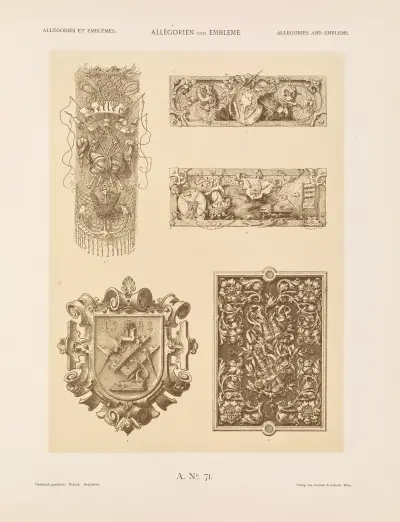 Allegorien und Embleme Vol. II Pl.081 av Albert Ilg