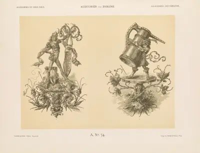 Allegorien und Embleme Vol. II Pl.084 av Albert Ilg
