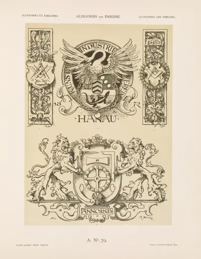 Allegorien und Embleme Vol. II Pl.089 av Albert Ilg
