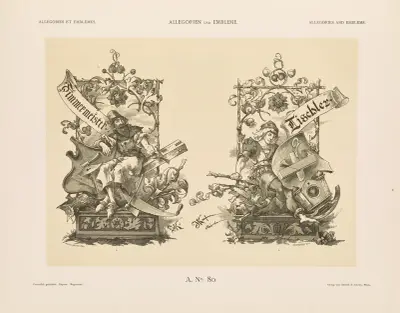 Allegorien und Embleme Vol. II Pl.090 av Albert Ilg