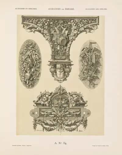 Allegorien und Embleme Vol. II Pl.094 av Albert Ilg