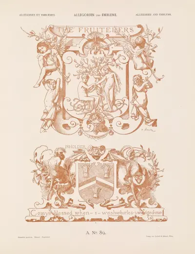 Allegorien und Embleme Vol. II Pl.099 av Albert Ilg