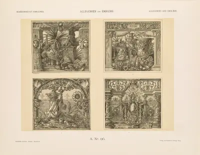 Allegorien und Embleme Vol. II Pl.106 av Albert Ilg