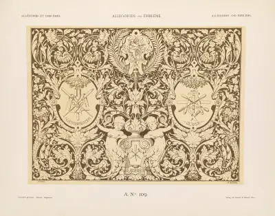 Allegorien und Embleme Vol. II Pl.119 av Albert Ilg