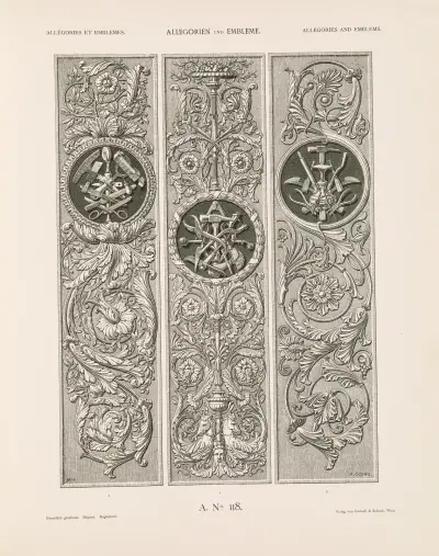 Allegorien und Embleme Vol. II Pl.128 av Albert Ilg