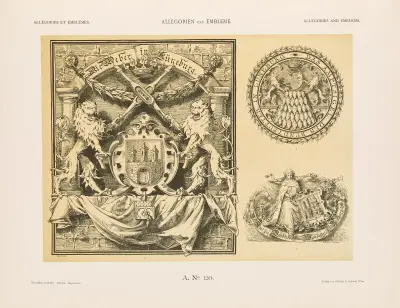 Allegorien und Embleme Vol. II Pl.130 av Albert Ilg
