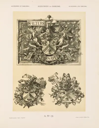 Allegorien und Embleme Vol. II Pl.142 av Albert Ilg