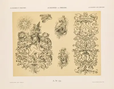 Allegorien und Embleme Vol. II Pl.143 av Albert Ilg