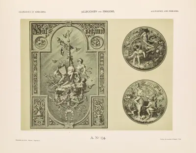 Allegorien und Embleme Vol. II Pl.145 av Albert Ilg
