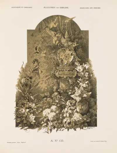 Allegorien und Embleme Vol. II Pl.146 av Albert Ilg