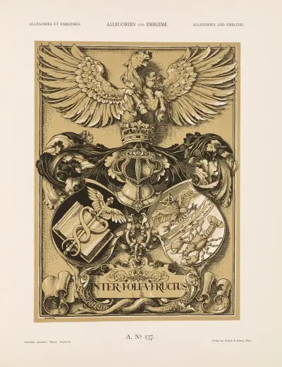 Allegorien und Embleme Vol. II Pl.148 av Albert Ilg