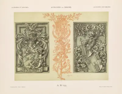 Allegorien und Embleme Vol. II Pl.150 av Albert Ilg