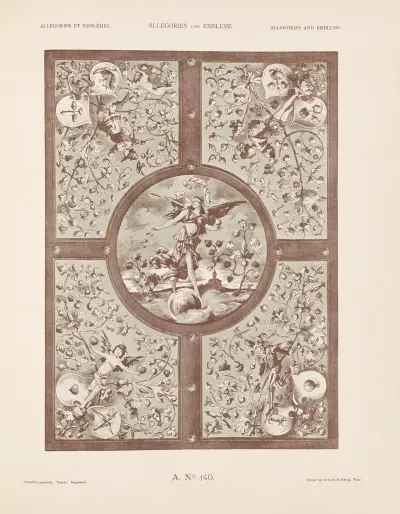Allegorien und Embleme Vol. II Pl.151 av Albert Ilg