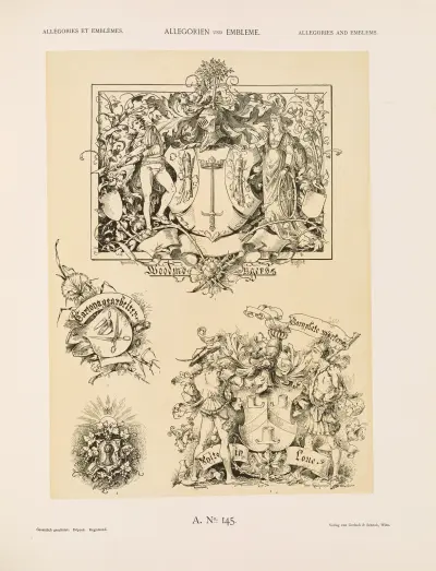 Allegorien und Embleme Vol. II Pl.156 av Albert Ilg