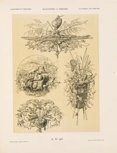 Allegorien und Embleme Vol. II Pl.159 av Albert Ilg