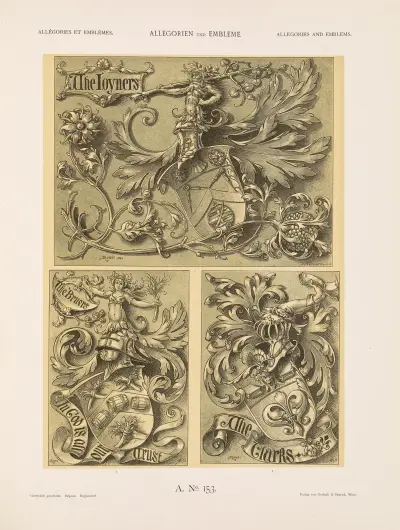 Allegorien und Embleme Vol. II Pl.165 av Albert Ilg