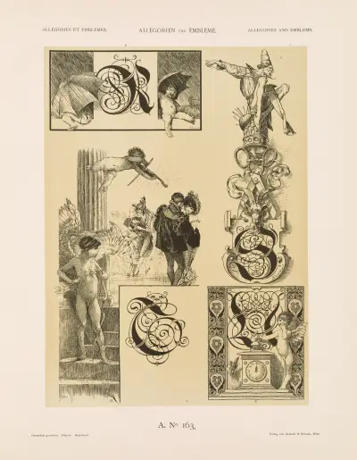 Allegorien und Embleme Vol. II Pl.175 av Albert Ilg
