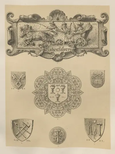 Allegories and Emblems Pl.003 av Albert Ilg