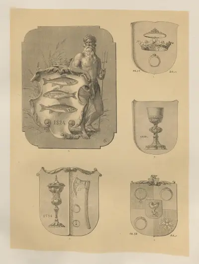 Allegories and Emblems Pl.007 av Albert Ilg