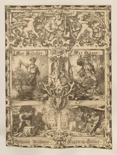 Allegories and Emblems Pl.008 av Albert Ilg