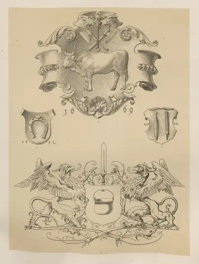 Allegories and Emblems Pl.009 av Albert Ilg