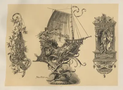 Allegorier och emblem, plansch 012 av Albert Ilg