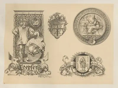 Allegories and Emblems Pl.016 av Albert Ilg