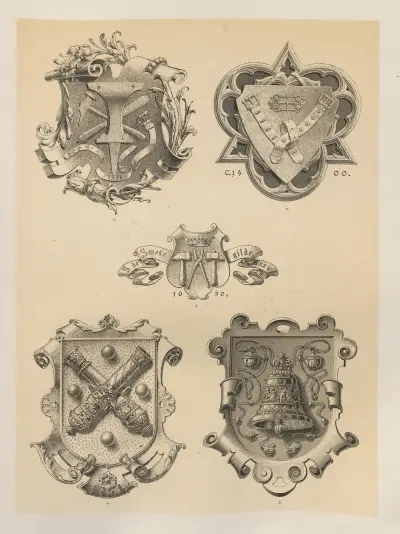 Allegories and Emblems Pl.017 av Albert Ilg